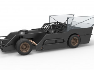 Figure 8 Modified stock car Scale 1 to 25 3D Print Model
