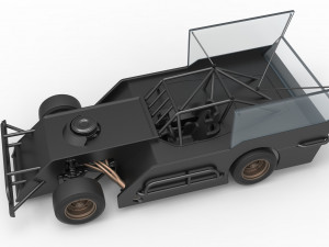 Figure 8 Modified stock car Scale 1 to 25 3Dプリントモデル