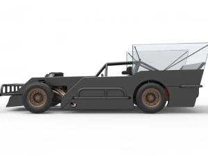 Figure 8 Modified stock car Scale 1 to 25 3D Print Model