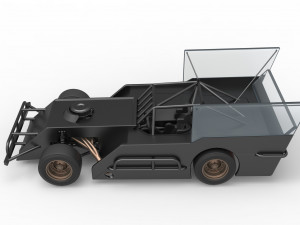 Figure 8 Modified stock car Scale 1 to 25 3Dプリントモデル