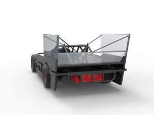 Figure 8 Modified stock car Scale 1 to 25 3Dプリントモデル