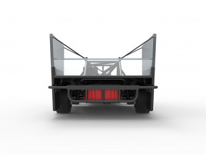 Figure 8 Modified stock car Scale 1 to 25 3Dプリントモデル