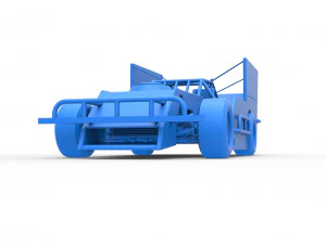 Figure 8 Modified stock car Scale 1 to 25 3D Print Model