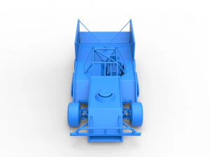 Figure 8 Modified stock car Scale 1 to 25 3D Print Model