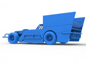 Figure 8 Modified stock car Scale 1 to 25 3D Print Model