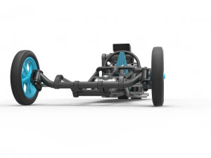 Rear engine old school dragster Version 2 Scale 1 to 25 3D Print Model