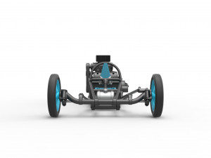 Rear engine old school dragster Version 2 Scale 1 to 25 3D 打印模型