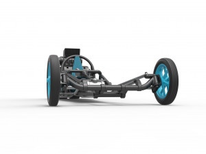 Rear engine old school dragster Version 2 Scale 1 to 25 3D 打印模型