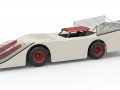 Vintage Outlaw dirt late model race car Scale 1 to 25 3D Принт Модель
