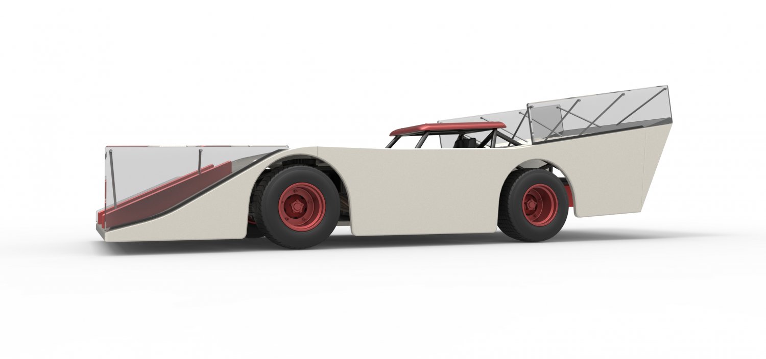 Diecast dirt shop race cars
