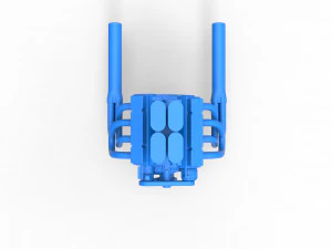 Engine V8 for Vintage Sprint car Scale 1 to 25 3D Print Model