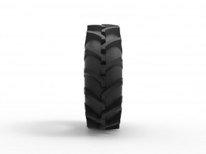 Offroad tire 123 Scale 1 to 25 3D Принт Модель