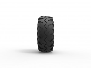 Offroad tire 124 Scale 1 to 25 3D Print Model