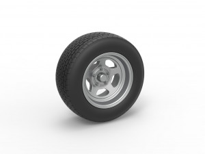 Wheel of Dirt Modified stock car V2 Scale 1 to 25 Modelo de impresión 3D