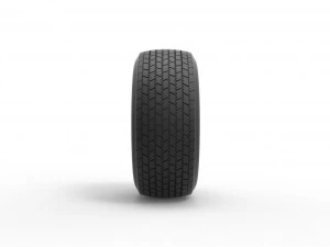Wheel of Dirt Modified stock car V2 Scale 1 to 25 3D Print Model
