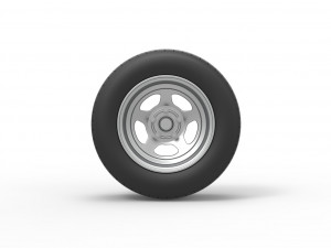 Wheel of Dirt Modified stock car V2 Scale 1 to 25 3D Принт Модель