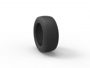 Tire of Dirt Modified stock car V1 Scale 1 to 25 3D Print Model