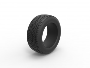 Tire of Dirt Modified stock car V2 Scale 1 to 25 Modelo de impresión 3D