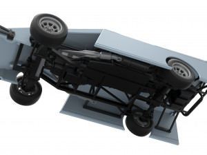 Dirt Modified stock car Scale 1 to 25 3D-printmodel