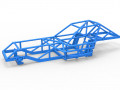 Frame of Dirt Modified stock car Scale 1 to 25 3D Принт Модель