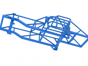 Frame of Dirt Modified stock car Scale 1 to 25 Model do druku 3D