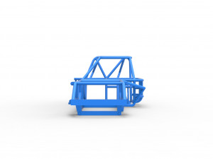 Frame of Dirt Modified stock car Scale 1 to 25 Model do druku 3D