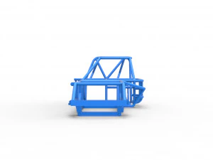 Frame of Dirt Modified stock car Scale 1 to 25 3D Print Model