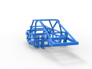 Frame of Dirt Modified stock car Scale 1 to 25 Model do druku 3D