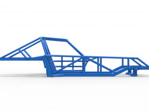 Frame of Dirt Modified stock car Scale 1 to 25 3D Print Model