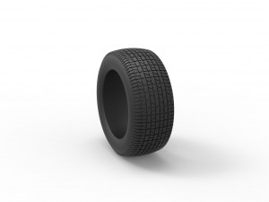 Tire of Dirt Modified stock car V4 Scale 1 to 25 3D 프린트 모델
