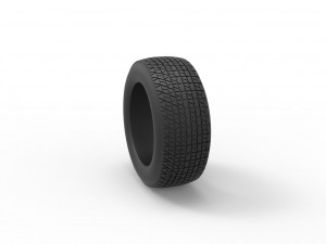 Tire of Dirt Modified stock car V5 Scale 1 to 25 3D-printmodel