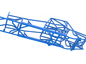 Frame of Northeast Dirt Modified stock car Scale 1 to 25 3D Принт Модель