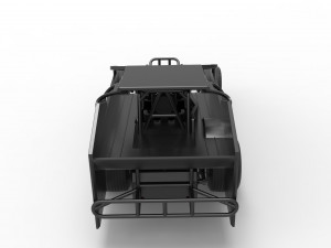 Northeast Dirt Modified stock car Scale 1 to 25 Modèles 3D en vedette