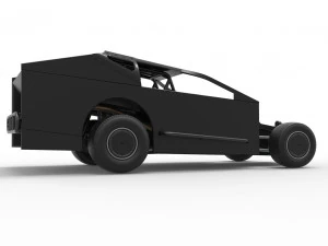 Northeast Dirt Modified stock car Scale 1 to 25 3D Print Model