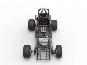 Northeast Dirt Modified stock car Base Scale 1 to 25 3D Print Model