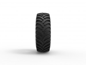 Tractor tire 27 Scale 1 to 25 3D Print Model