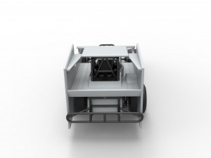 Northeast Outlaw Dirt Modified stock car Scale 1 to 25 3D Print Model