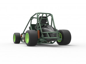 Pavement Sprint car Base Scale 1 to 25 Modello di stampa 3D
