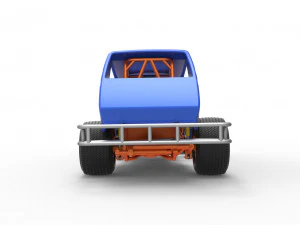 Vintage Northeast Dirt Modified stock car Scale 1 to 25 3D Print Model