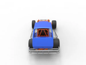 Vintage Northeast Dirt Modified stock car Scale 1 to 25 3D Print Model
