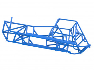 Frame of Vintage Northeast Dirt Modified stock car Scale 1 to 25 3D Принт Модель