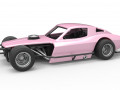 Vintage Asphalt Modified stock car V3 Scale 1 to 25 3Dプリントモデル