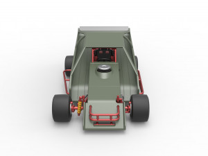 Vintage Asphalt Modified stock car V4 Scale 1 to 25 Modelo de impresión 3D