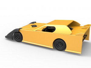 Dirt Modified Super stock car Scale 1 to 25 3D Принт Модель