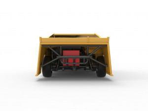 Dirt Modified Super stock car Scale 1 to 25 3D Принт Модель