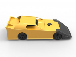 Dirt Modified Super stock car Scale 1 to 25 3D Принт Модель