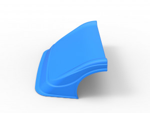 Nose for Dirt Modified Super stock car Scale 1 to 25 3D 打印模型