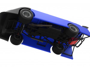 Super Dirt Late model Scale 1 to 25 3D Print Model