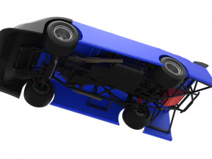 Super Dirt Late model Scale 1 to 25 3D Print Model