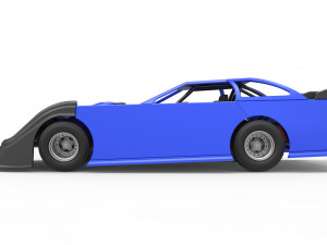 Super Dirt Late model Scale 1 to 25 3D Print Model